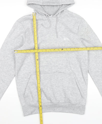 Slazenger Women’s Grey Pullover Hoodie XS Regular Fit