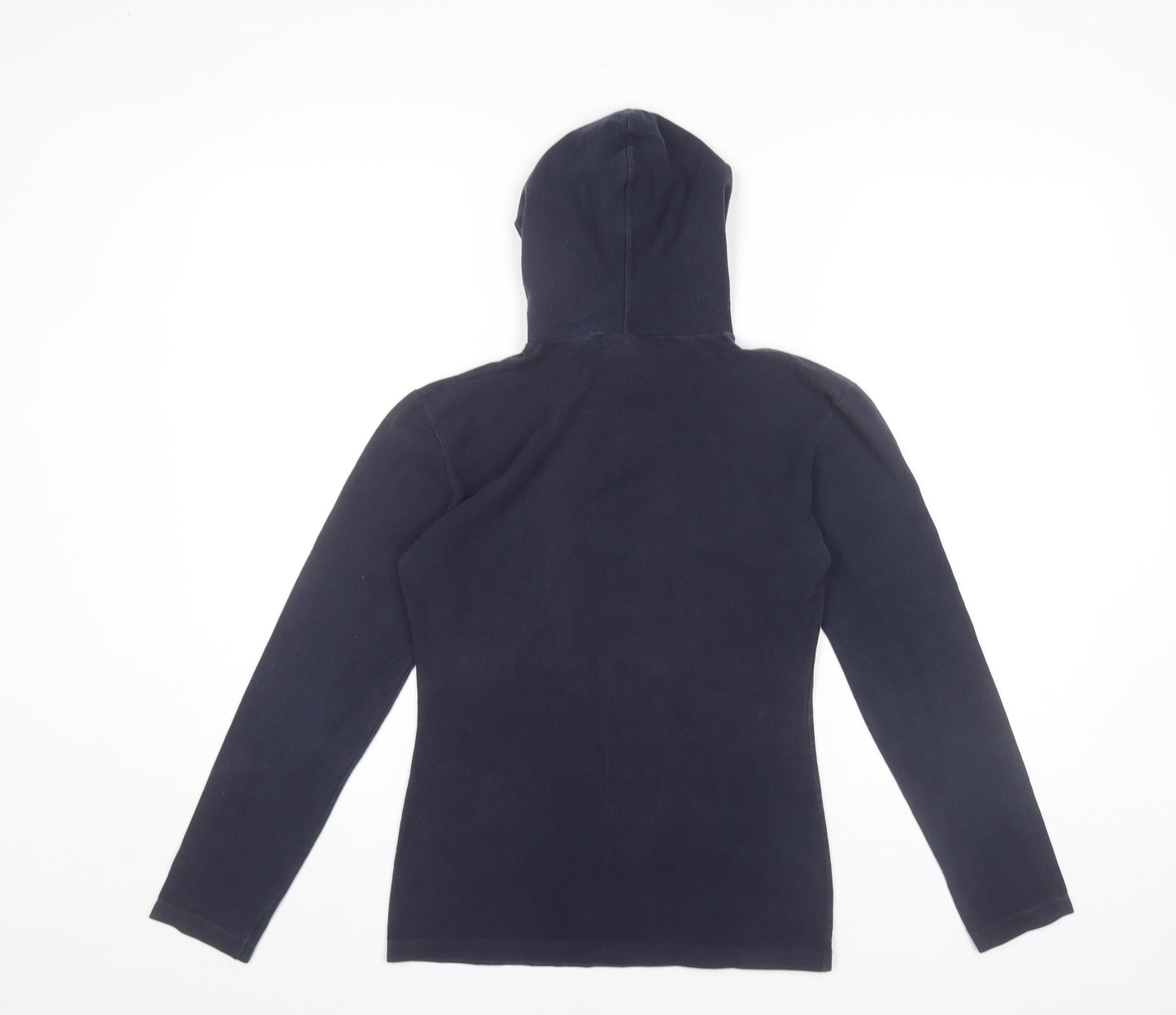 Joseph Women’s Blue Pullover Hoodie Size M Cotton Long Sleeve