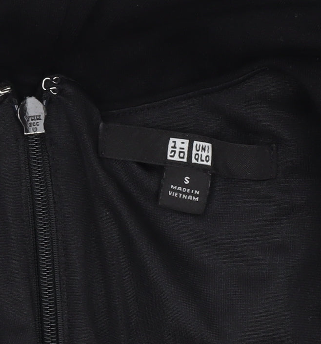 Uniqlo Women’s Black Short Sleeve V-Neck Jumpsuit Size S