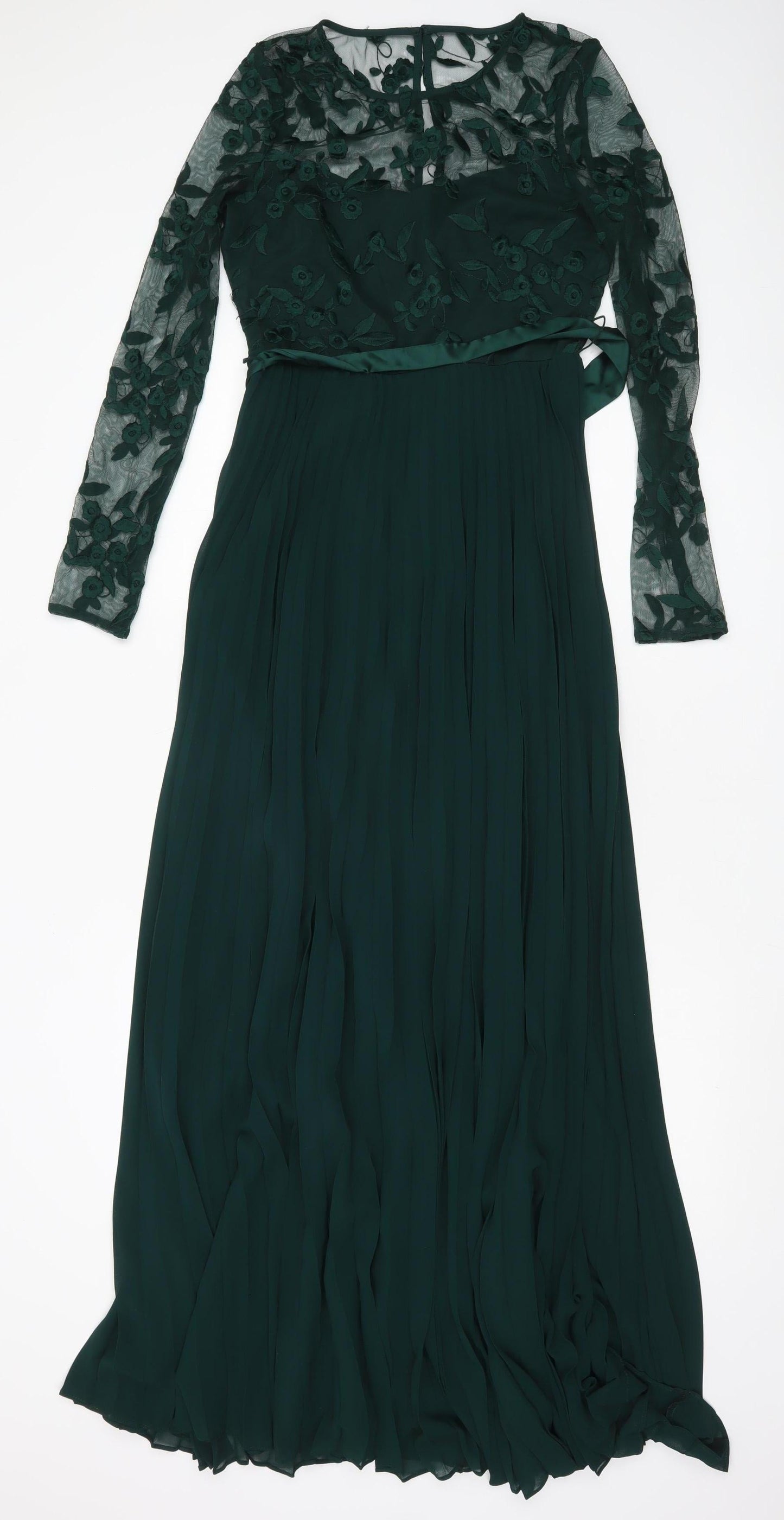 Coast Women’s Green Long Maxi Dress UK 8 Formal Wedding Party