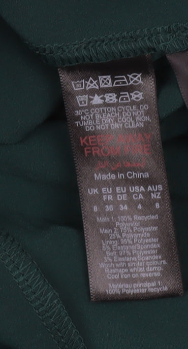 Coast Women’s Green Long Maxi Dress UK 8 Formal Wedding Party