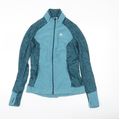 Womens UK Size S Quechua Blue Basic Jacket