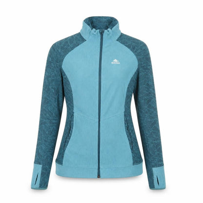 Womens UK Size S Quechua Blue Basic Jacket