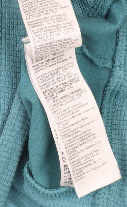 Womens UK Size S Quechua Blue Basic Jacket