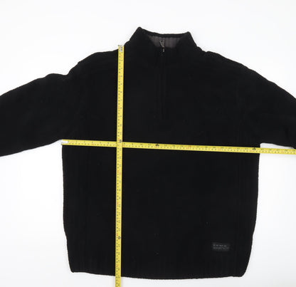 Mens UK Size XL NEXT Black Pullover Sweatshirt