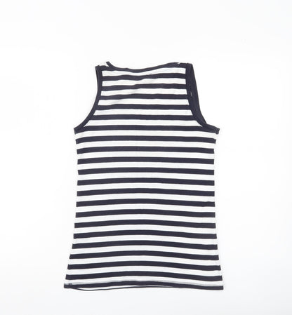 Womens UK Size 10 Marks and Spencer Multicoloured Basic Tank