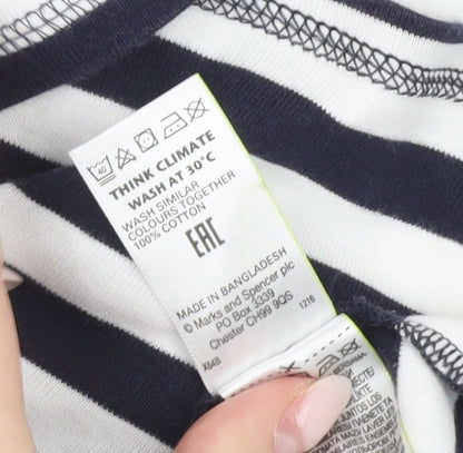 Womens UK Size 10 Marks and Spencer Multicoloured Basic Tank
