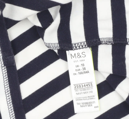 Womens UK Size 10 Marks and Spencer Multicoloured Basic Tank