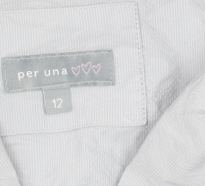 Womens UK Size 12 Marks and Spencer Grey Basic Jacket