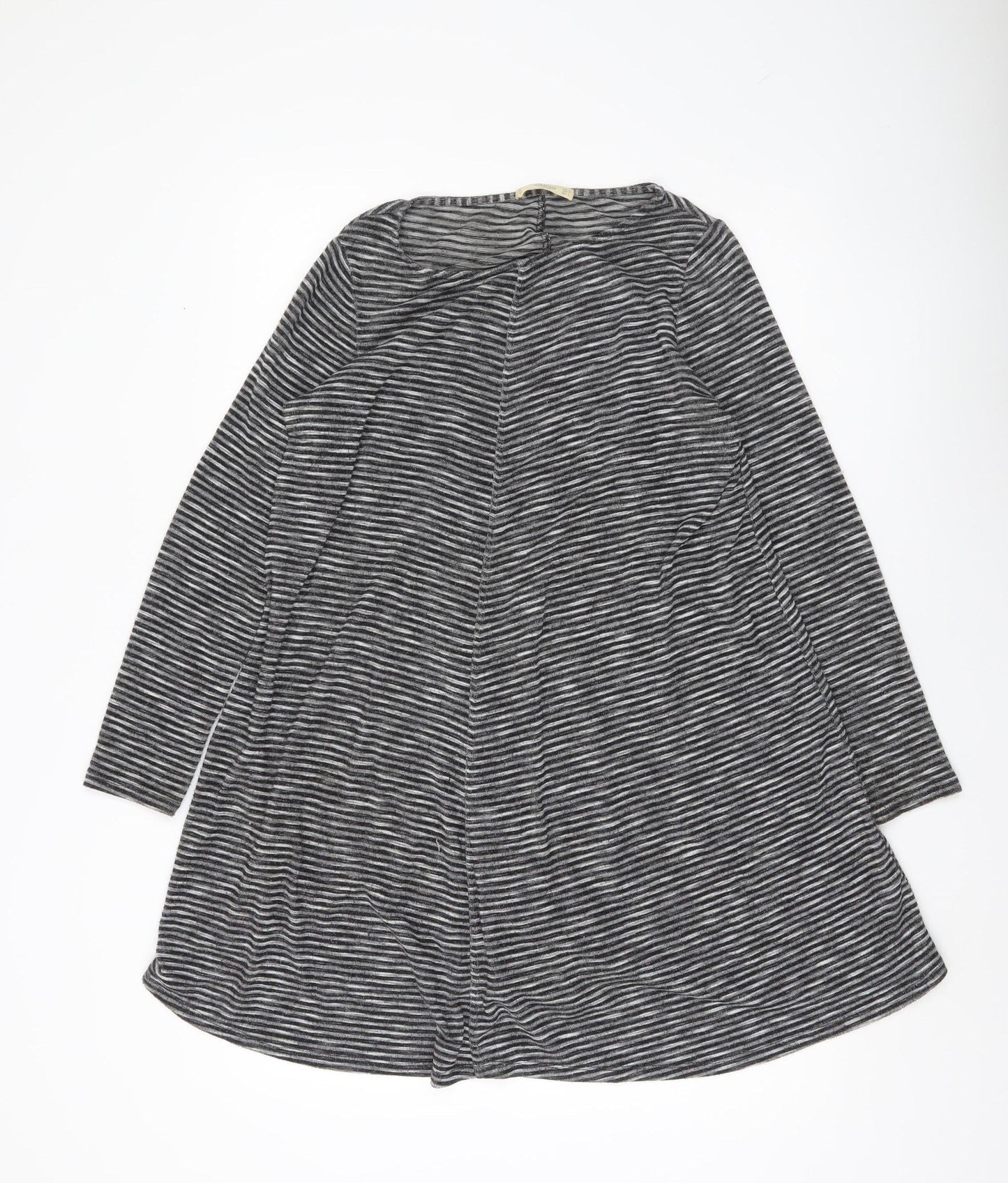 Womens UK Size 12 Mango Grey Basic Tunic