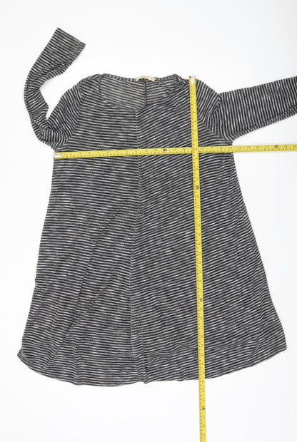 Womens UK Size 12 Mango Grey Basic Tunic