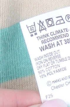 Womens UK Size 14 Marks and Spencer Multicoloured Henley Jumper