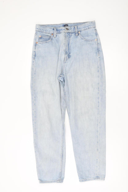 GAP Women’s Blue High Rise Mom Jeans Size 6 28W Relaxed Fit Denim