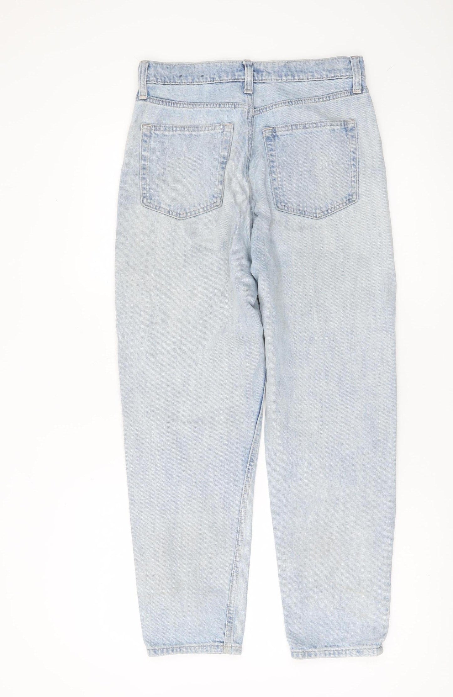 GAP Women’s Blue High Rise Mom Jeans Size 6 28W Relaxed Fit Denim
