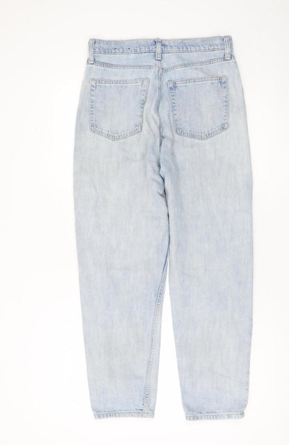 GAP Women’s Blue High Rise Mom Jeans Size 6 28W Relaxed Fit Denim