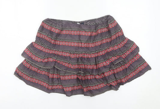 French Connection Womens Skirt Size 12 Multicoloured Peasant Cotton
