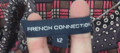 French Connection Womens Skirt Size 12 Multicoloured Peasant Cotton