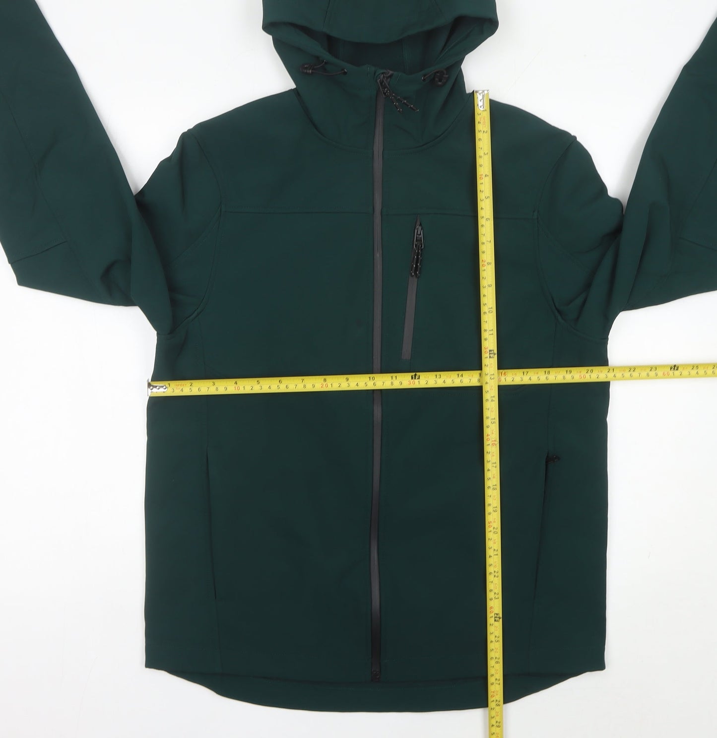 Mens UK Size M Marks and Spencer Green Soft Shell