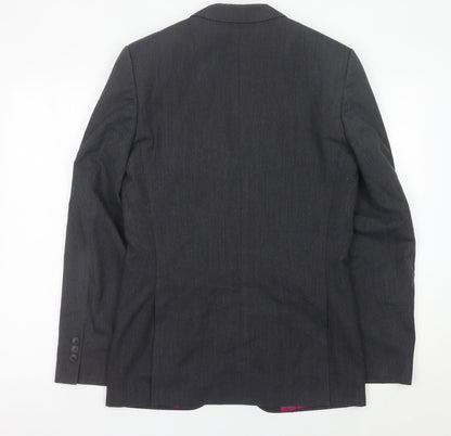 Mens UK Size 36 Marks and Spencer Regular Grey Suit Jacket