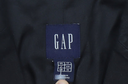 GAP Women’s Black Suit Jacket UK 14 Regular Fit One Button Blazer