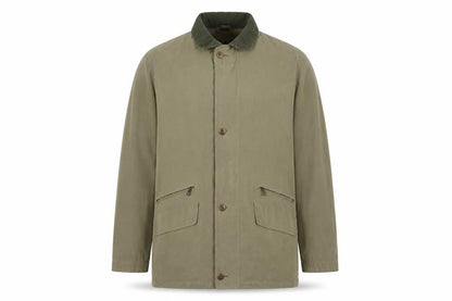 Mens UK Size 44 Bush Green Overcoat