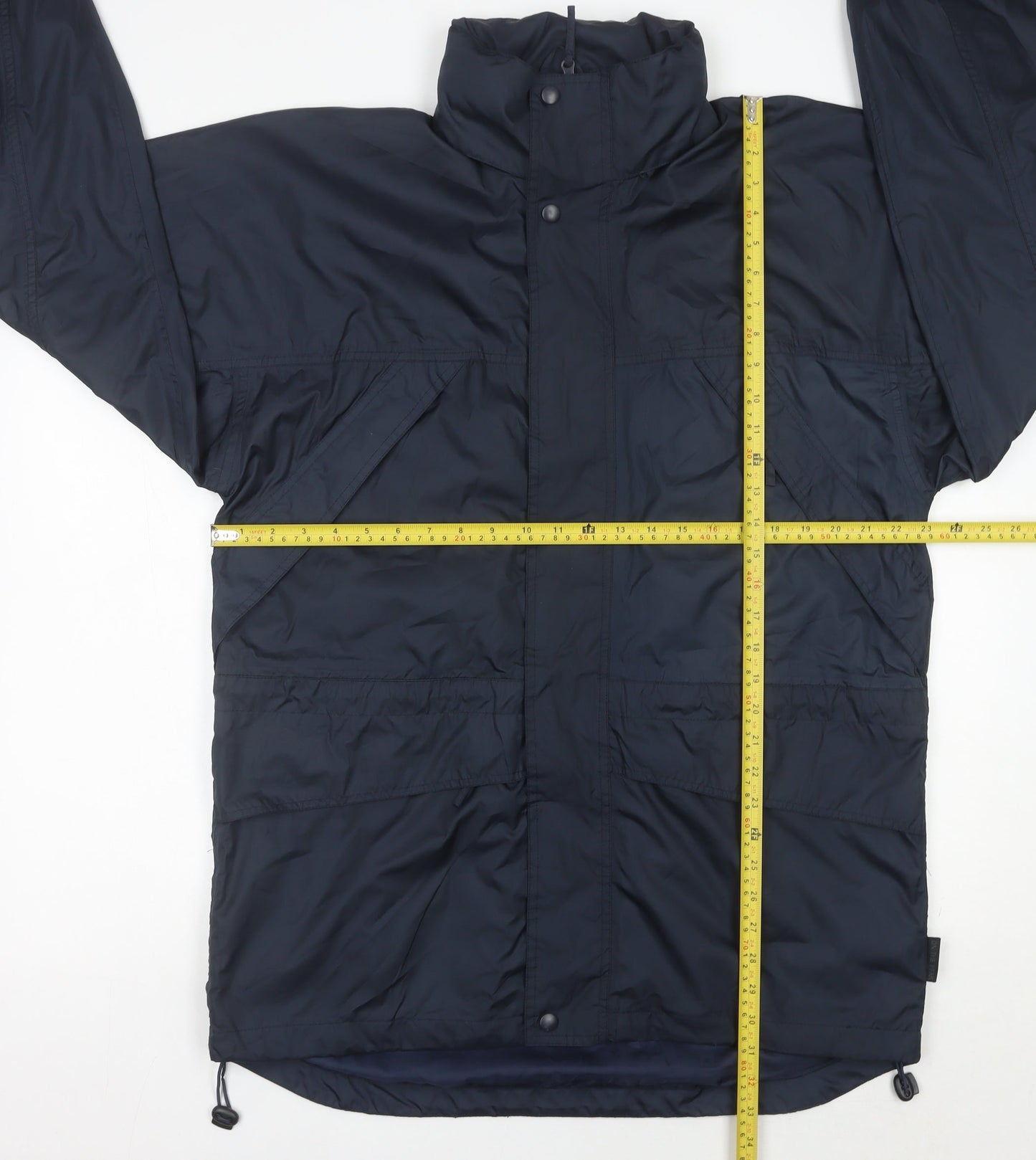 Mens UK Size M TANN UCI Blue Parka Coat