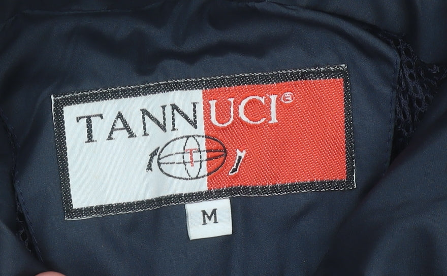 Mens UK Size M TANN UCI Blue Parka Coat