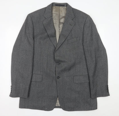 Mens UK Size 44 Marks and Spencer Regular Grey Suit Jacket