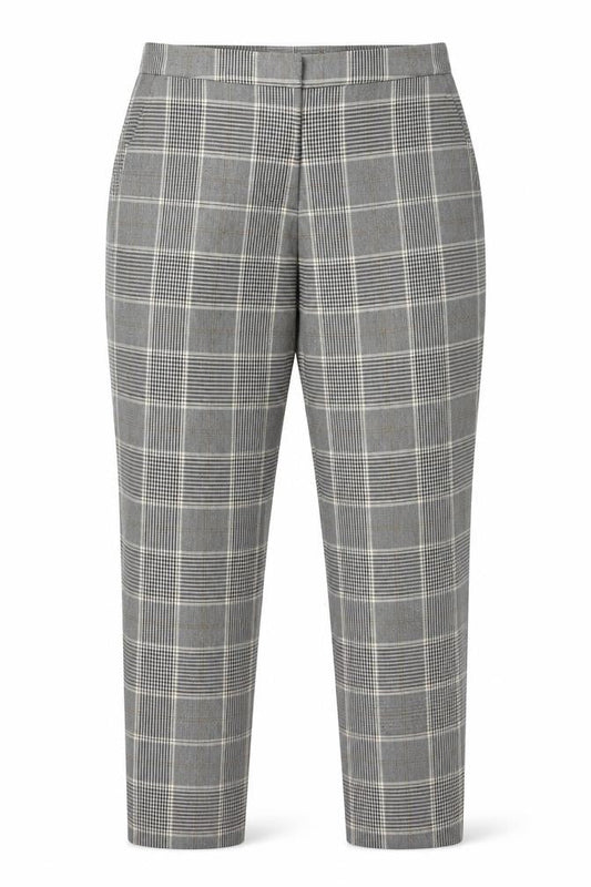 Womens UK Size 8 H&M Slim Fit Chino Grey Trousers