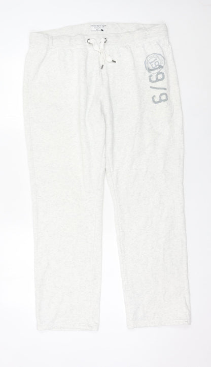 Esmara Women Grey L Sweatpants Jersey Comfort Trousers