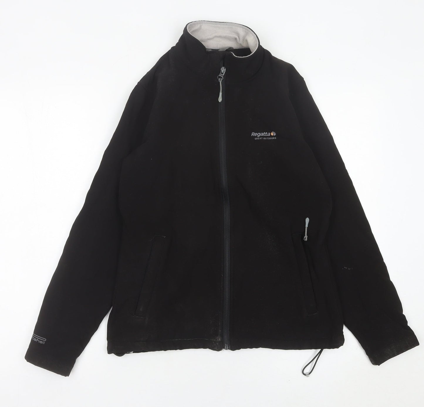 Womens UK Size 10 Regatta Black Soft Shell