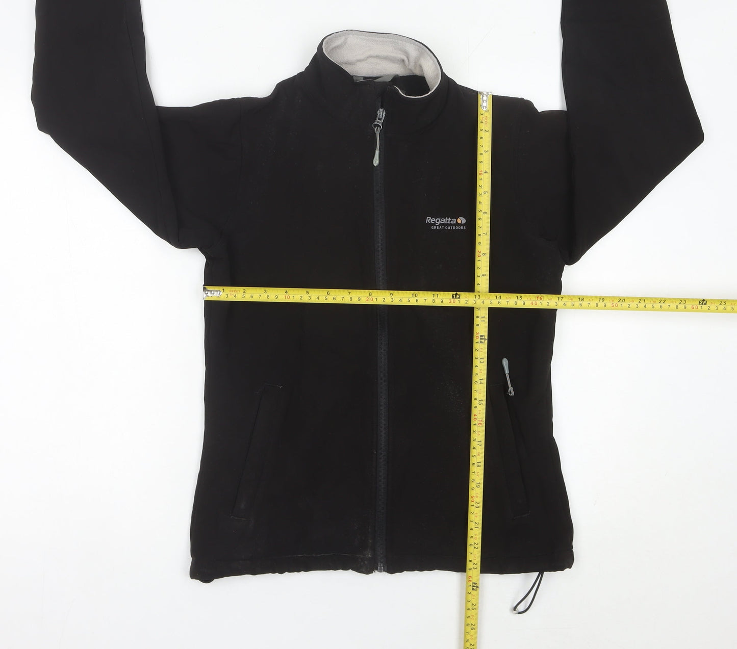 Womens UK Size 10 Regatta Black Soft Shell