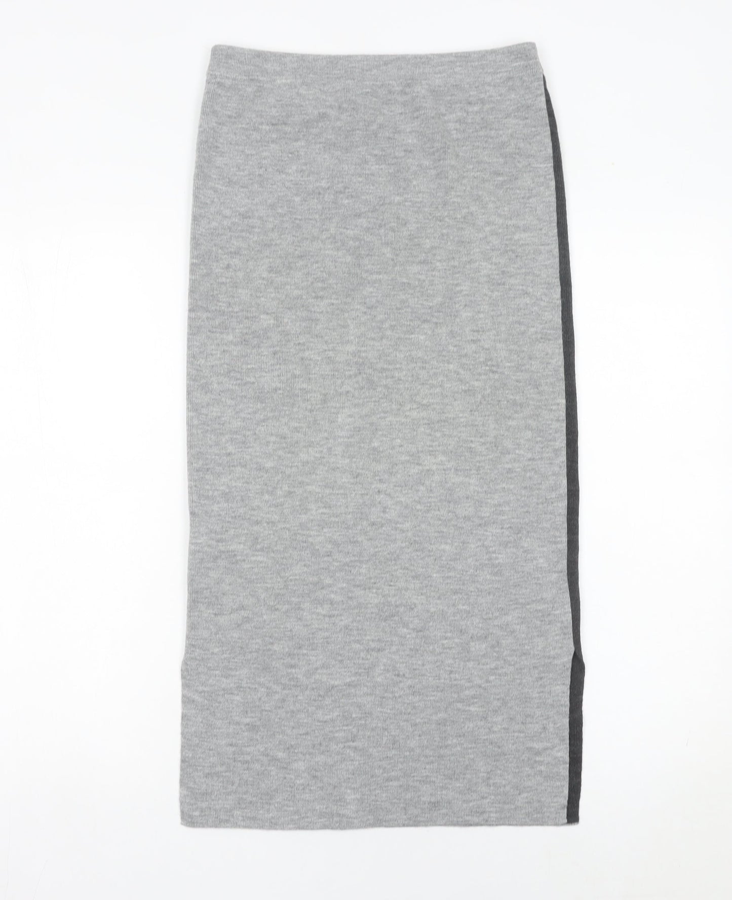 Micha Lounge Women’s Grey Midi Pencil Skirt Size S