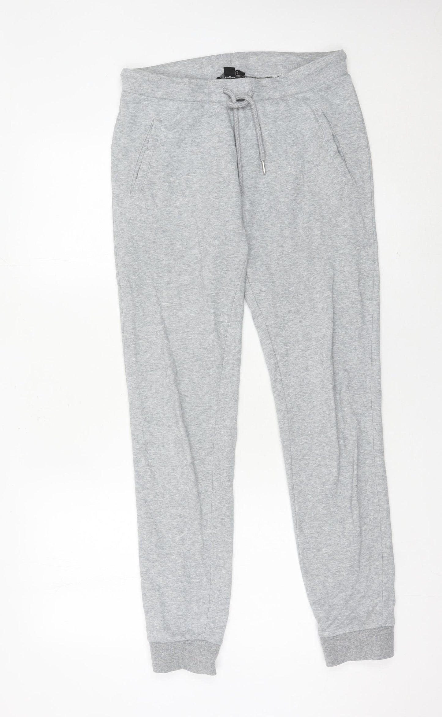 Esmara Women Grey Jogger Trousers Size 10-12 Cotton Blend