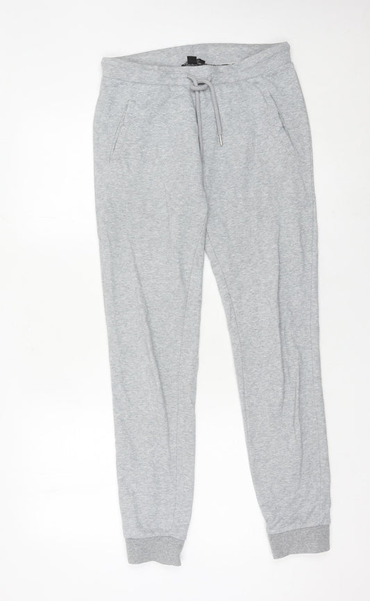 Esmara Women Grey Jogger Trousers Size 10-12 Cotton Blend