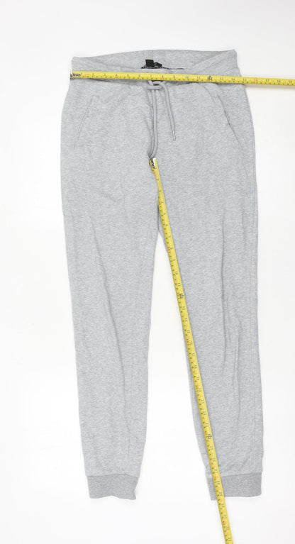 Esmara Women Grey Jogger Trousers Size 10-12 Cotton Blend