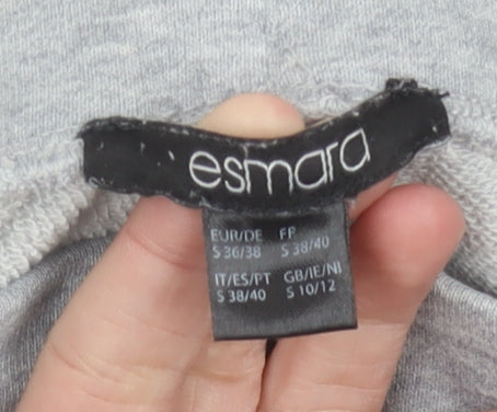 Esmara Women Grey Jogger Trousers Size 10-12 Cotton Blend