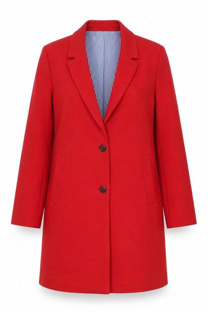 Womens UK Size L Esprit Red Basic Jacket