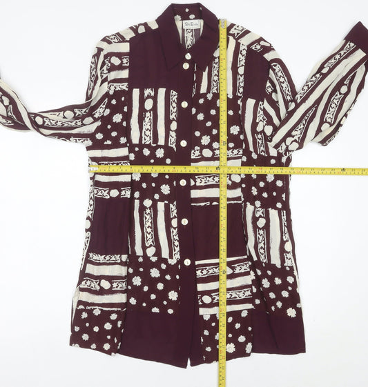 Betty Barclay Women’s Multicoloured Tunic Shirt Size 12 Bohemian Viscose