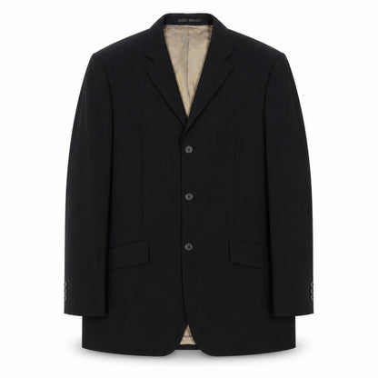 Mens UK Size 38 Ben Sherman Regular Black Suit Jacket