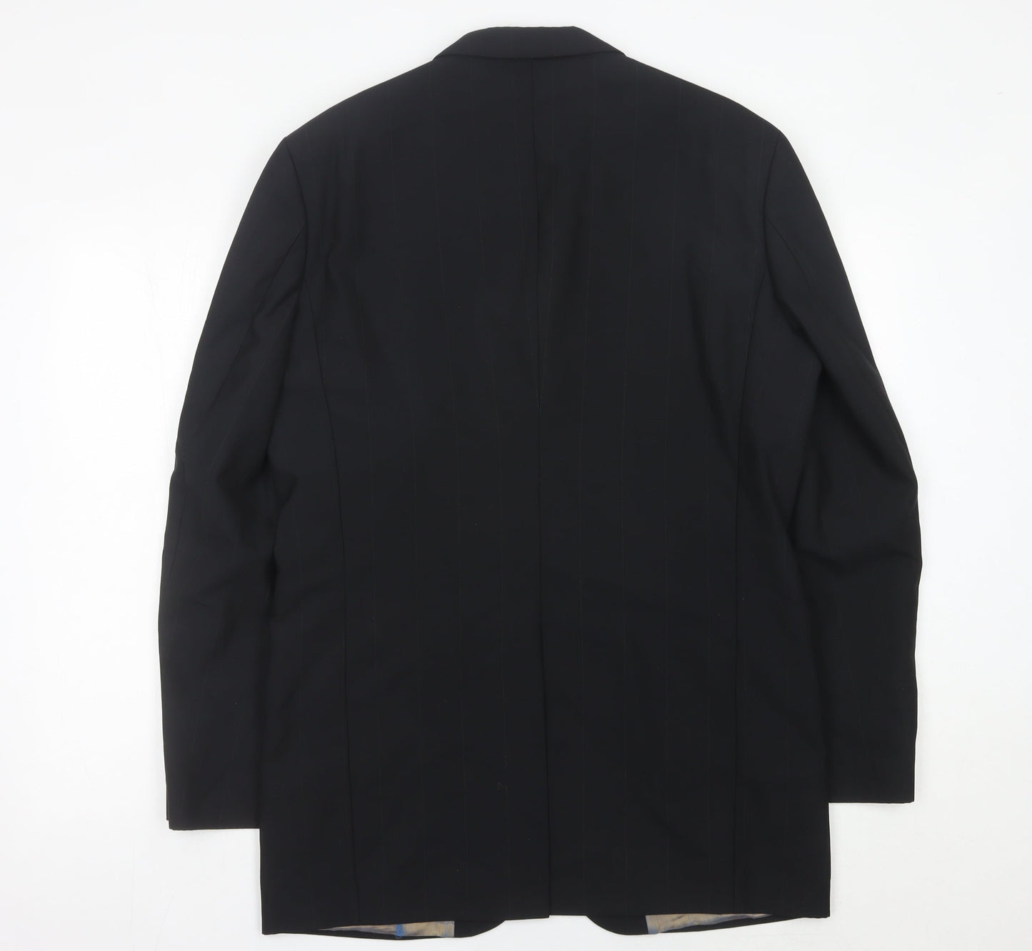 Mens UK Size 38 Ben Sherman Regular Black Suit Jacket