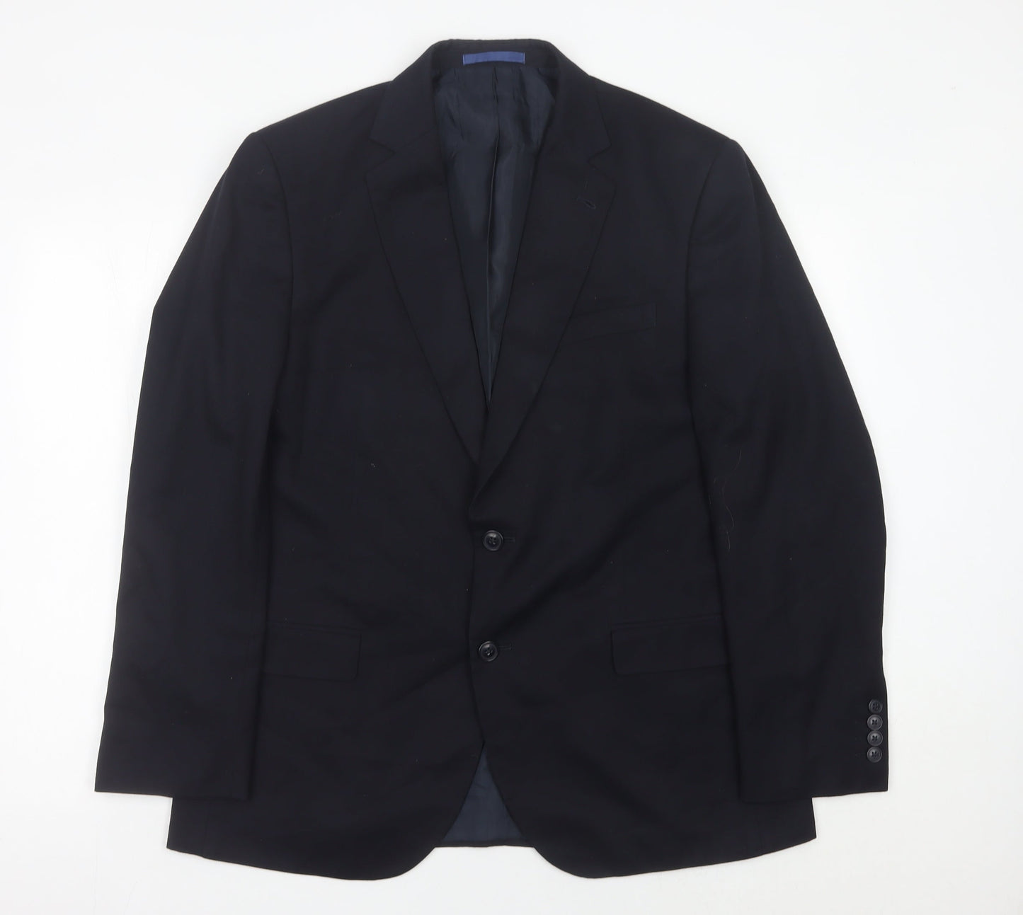 Mens UK Size 42 Marks and Spencer Regular Blue Suit Jacket