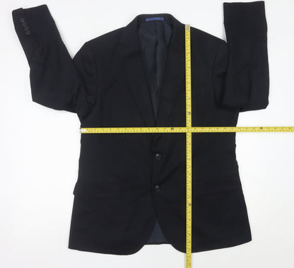 Mens UK Size 42 Marks and Spencer Regular Blue Suit Jacket