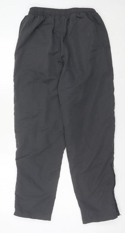 Slazenger Men’s Black Jogger Trousers L Elastic Waist Pockets