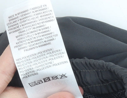 Slazenger Men’s Black Jogger Trousers L Elastic Waist Pockets