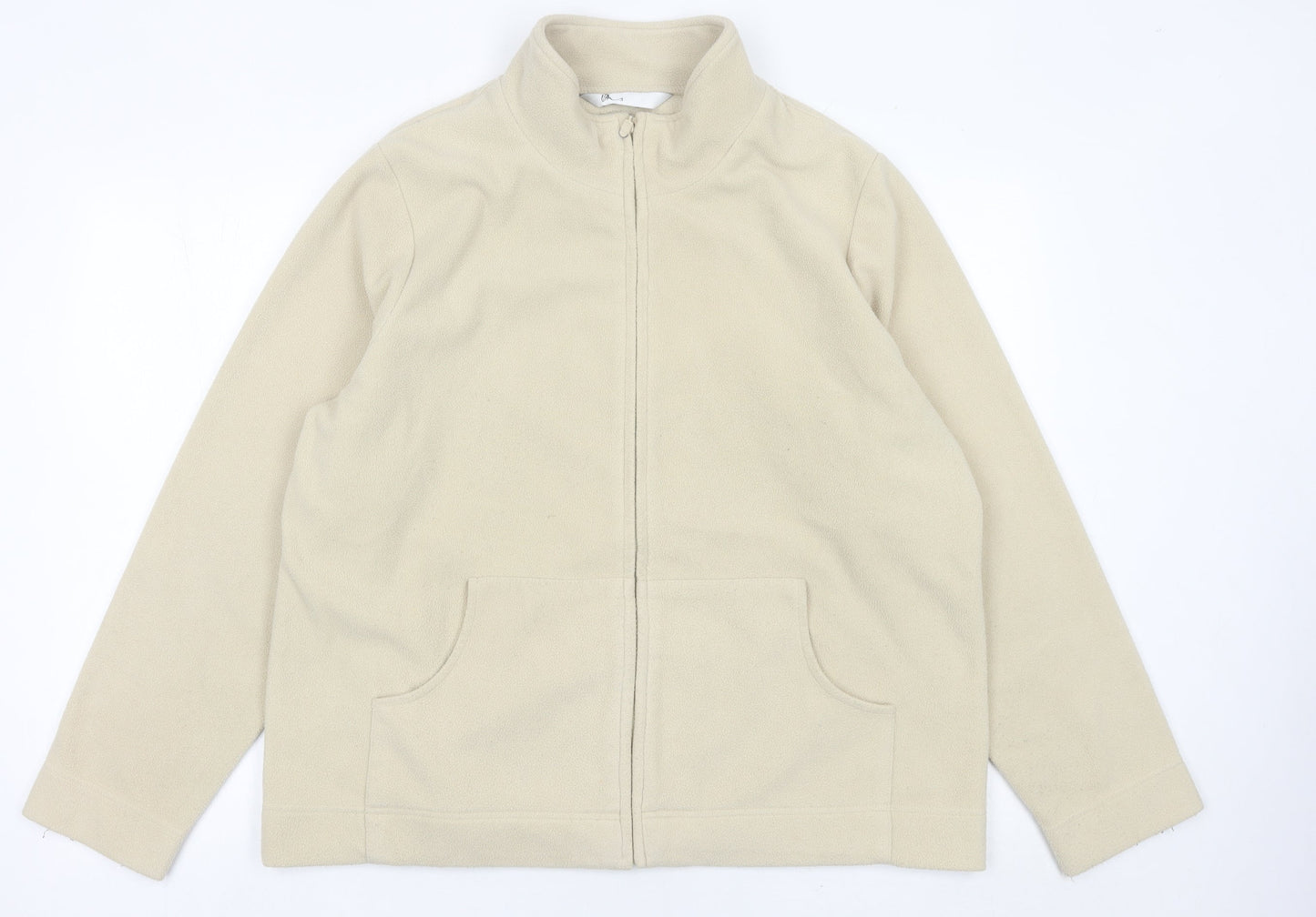 Womens UK Size 20 BHS Beige Basic Jacket