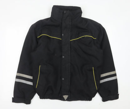 Mens UK Size M Forewear Black Workwear Jacket