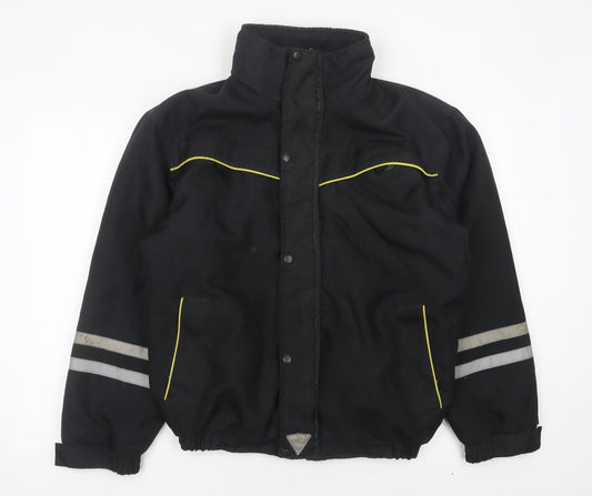 Mens UK Size M Forewear Black Workwear Jacket
