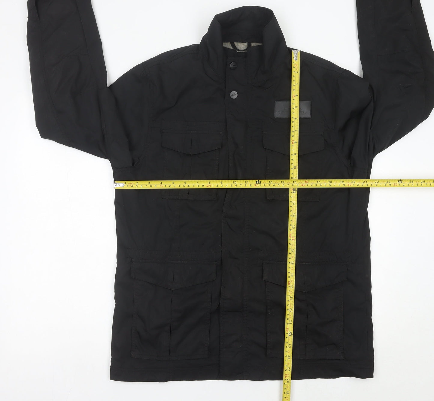 Mens UK Size L Vredestein Black Military Jacket