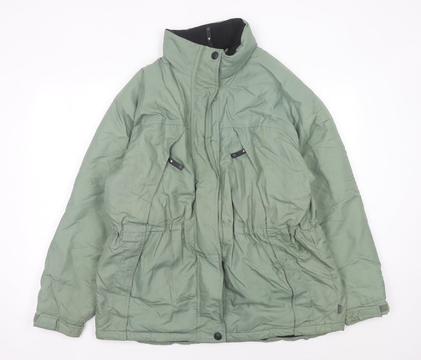 Womens UK Size L Hawkshead Green Parka Coat